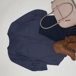 COPY - Torrid Blue Blouse
